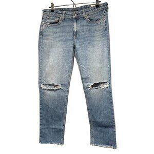 RAG‎ & BONE Women's jeans, size 28, Dre Low-Rise Slim Boyfriend, light blue